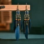 Boucles D'Oreilles à Plumes