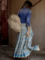 Jupe longue gitane bohème