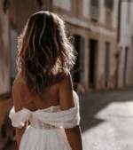 Robe mariage courte bohème civil
